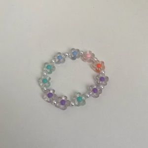 Flower Beaded Bracelet